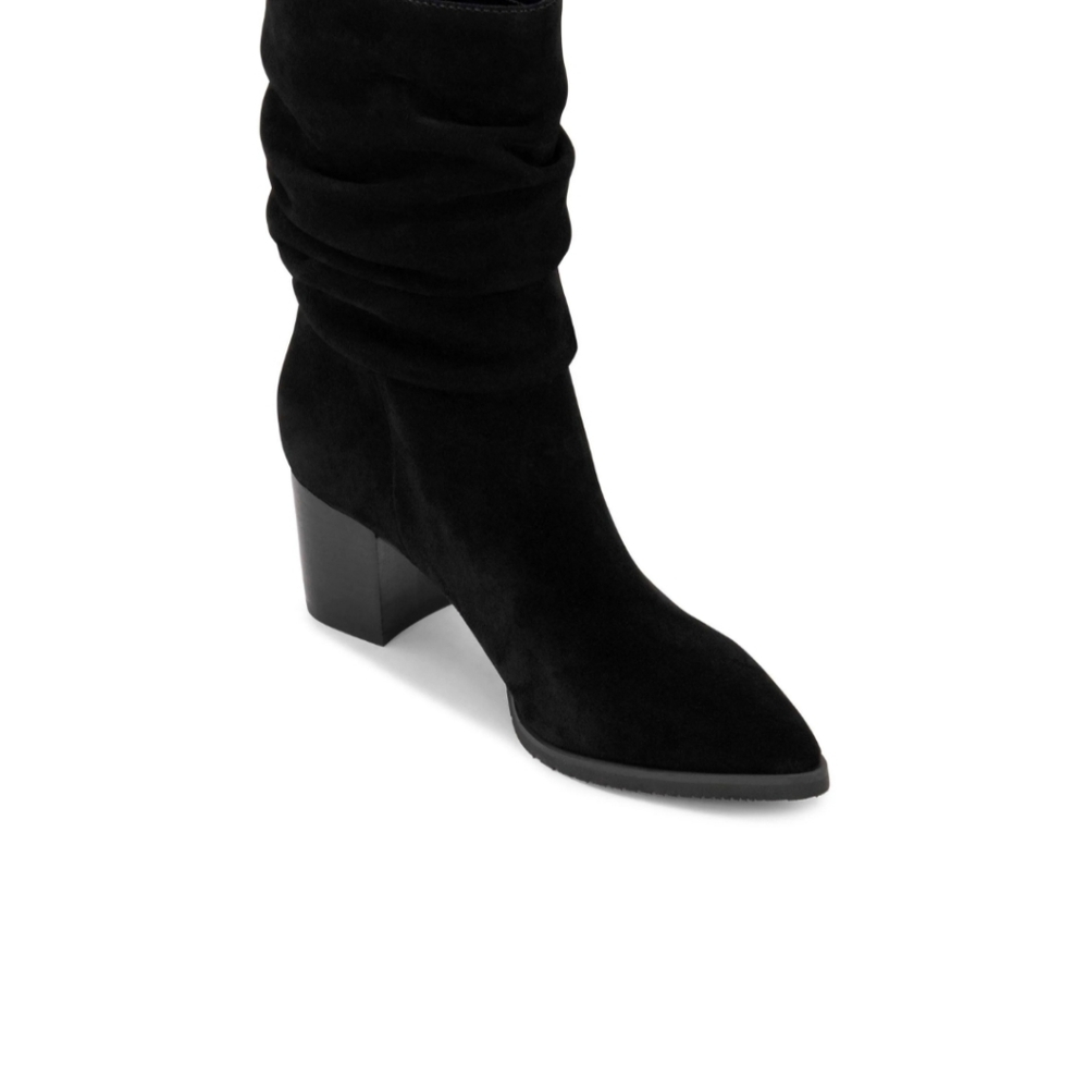 Tarrah Waterproof Black Suede Boots